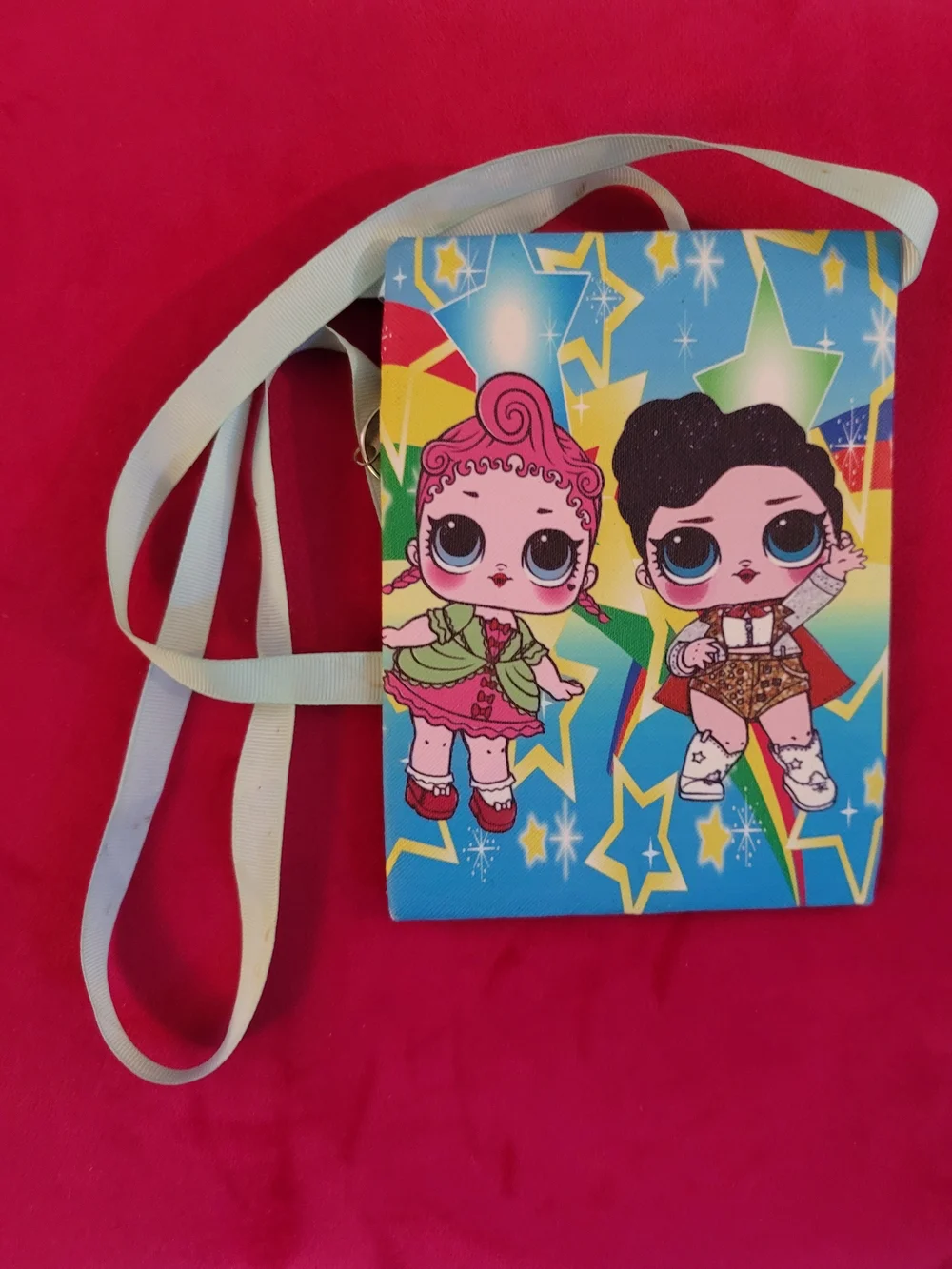 Kids Character Crossbody Bag - Blue